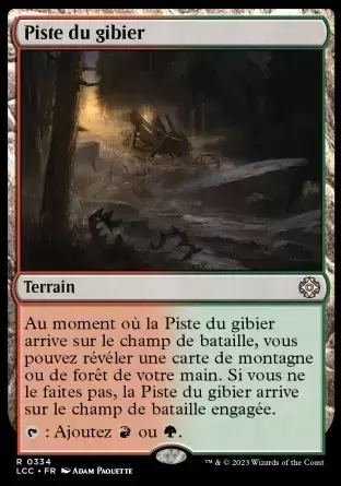 Les Cavernes oubliées d\'Ixalan - Commander Deck - Piste du gibier