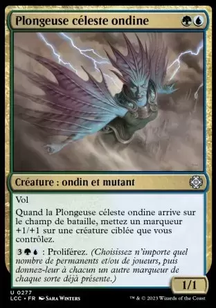 Les Cavernes oubliées d\'Ixalan - Commander Deck - Plongeuse céleste ondine