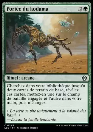 Les Cavernes oubliées d\'Ixalan - Commander Deck - Portée du kodama