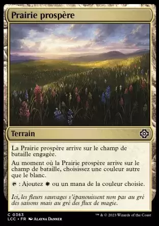 Les Cavernes oubliées d\'Ixalan - Commander Deck - Prairie prospère