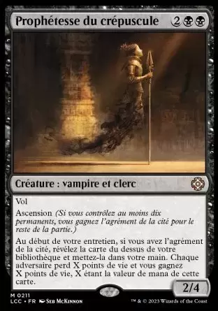 Les Cavernes oubliées d\'Ixalan - Commander Deck - Prophétesse du crépuscule