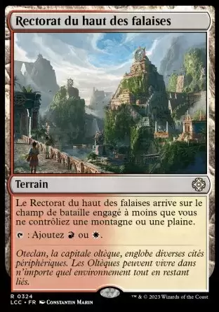 Les Cavernes oubliées d\'Ixalan - Commander Deck - Rectorat du haut des falaises