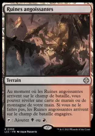 Les Cavernes oubliées d\'Ixalan - Commander Deck - Ruines angoissantes