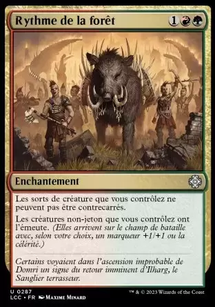 Les Cavernes oubliées d\'Ixalan - Commander Deck - Rythme de la forêt