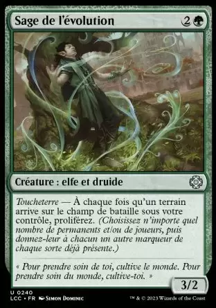 Les Cavernes oubliées d\'Ixalan - Commander Deck - Sage de l\'évolution