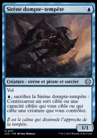 Les Cavernes oubliées d\'Ixalan - Commander Deck - Sirène dompte-tempête
