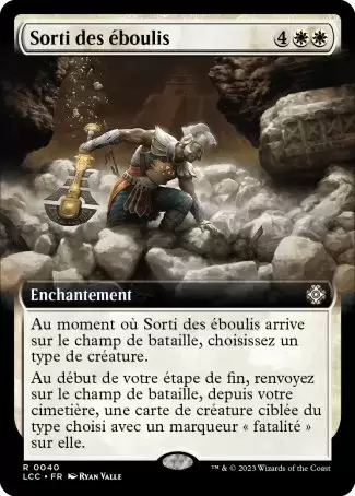 Les Cavernes oubliées d\'Ixalan - Commander Deck - Sorti des éboulis
