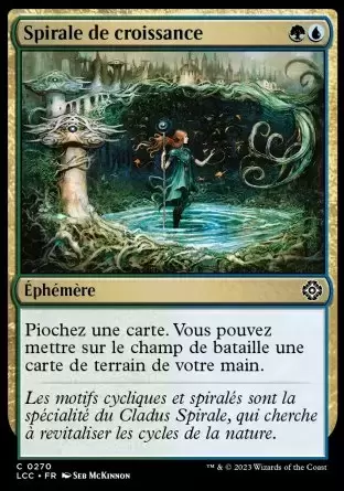 Les Cavernes oubliées d\'Ixalan - Commander Deck - Spirale de croissance