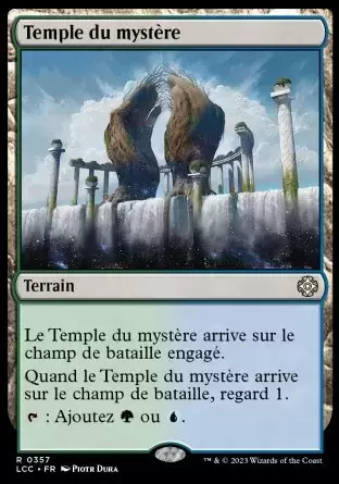 Les Cavernes oubliées d\'Ixalan - Commander Deck - Temple du mystère