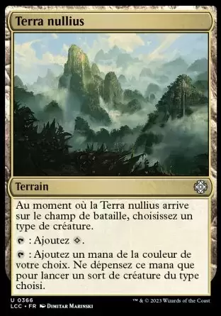 Les Cavernes oubliées d\'Ixalan - Commander Deck - Terra nullius