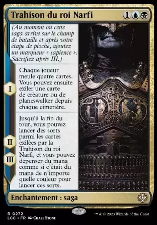 Les Cavernes oubliées d\'Ixalan - Commander Deck - Trahison du roi Narfi