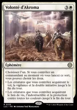Les Cavernes oubliées d\'Ixalan - Commander Deck - Volonté d\'Akroma