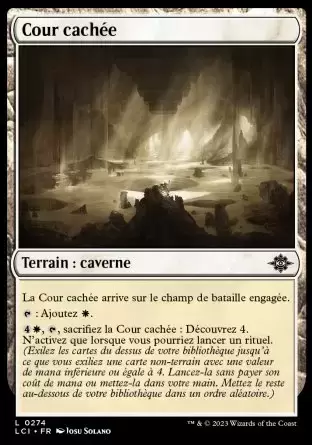 Les Cavernes oubliées d\'Ixalan - Cour cachée