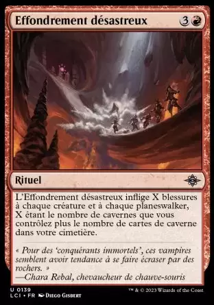 Les Cavernes oubliées d\'Ixalan - Effondrement désastreux