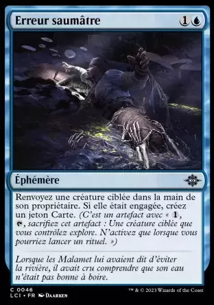 Les Cavernes oubliées d\'Ixalan - Erreur saumâtre