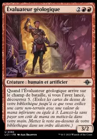 Les Cavernes oubliées d\'Ixalan - Évaluateur géologique