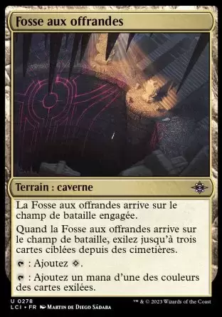 Les Cavernes oubliées d\'Ixalan - Fosse aux offrandes