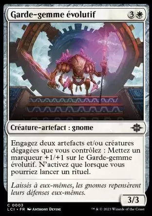 Les Cavernes oubliées d\'Ixalan - Garde-gemme évolutif