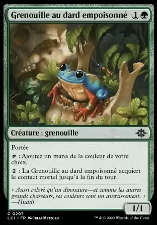Les Cavernes oubliées d\'Ixalan - Grenouille au dard empoisonné