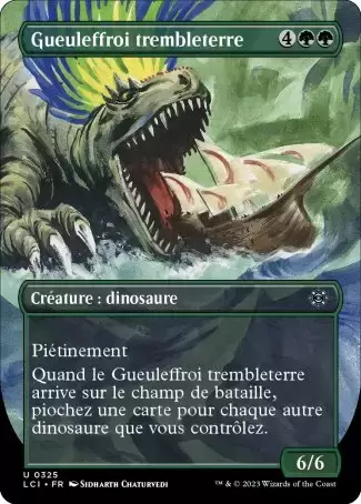 Les Cavernes oubliées d\'Ixalan - Gueuleffroi trembleterre