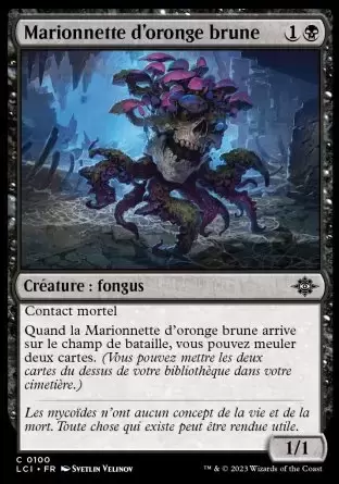 Les Cavernes oubliées d\'Ixalan - Marionnette d\'oronge brune