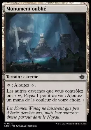 Les Cavernes oubliées d\'Ixalan - Monument oublié