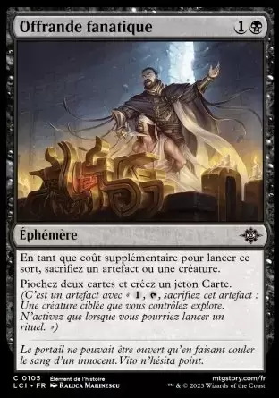 Les Cavernes oubliées d\'Ixalan - Offrande fanatique