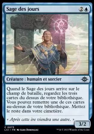Les Cavernes oubliées d\'Ixalan - Sage des jours