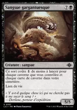 Les Cavernes oubliées d\'Ixalan - Sangsue gargantuesque