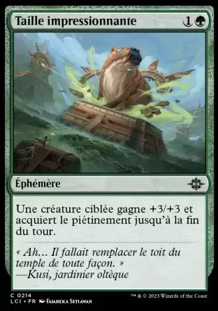 Les Cavernes oubliées d\'Ixalan - Taille impressionnante