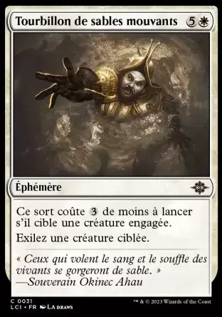 Les Cavernes oubliées d\'Ixalan - Tourbillon de sables mouvants