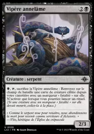 Les Cavernes oubliées d\'Ixalan - Vipère annelâme