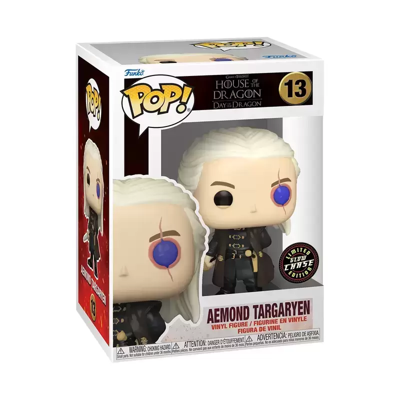 POP! House of the Dragon - Day of The Dragon - House of The Dragon - Aemond Targaryen GITD