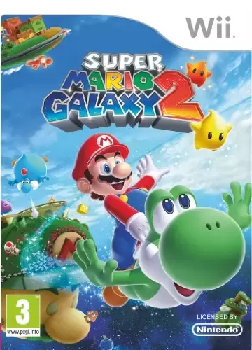 Nintendo Wii Games - Super Mario Galaxy 2