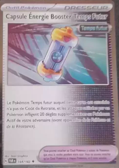 Faille Paradoxe - PARFR - Capsule Énergie Booster Temps Futur Holographique