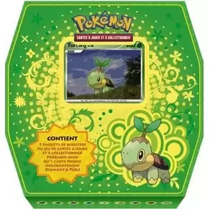 Tin Box Métal / Pokébox Pokémon - Pokébox Triobox Tortipouss