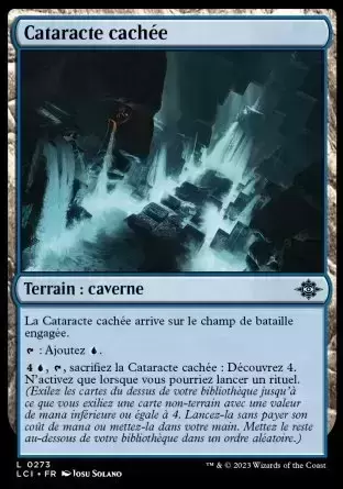 Les Cavernes oubliées d\'Ixalan - Cataracte cachée - Foil