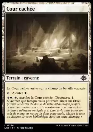 Les Cavernes oubliées d\'Ixalan - Cour cachée - Foil