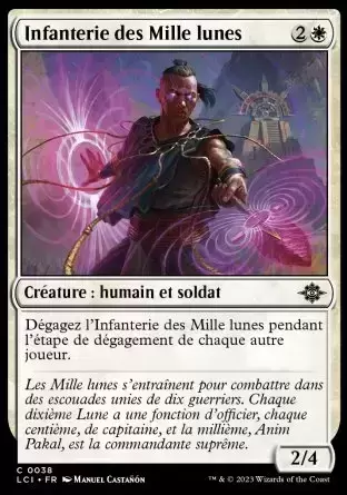 Les Cavernes oubliées d\'Ixalan - Infanterie des Mille lunes Foil