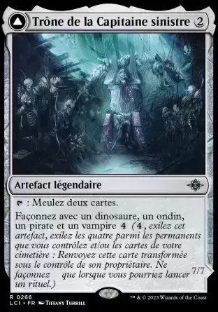 Les Cavernes oubliées d\'Ixalan - Trône de la Capitaine sinistre Foil