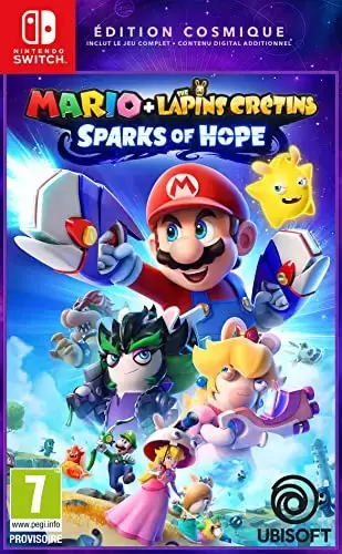 Jeux Nintendo Switch - Mario + The Lapins Crétins - Sparks Of Hope Édition Cosmique