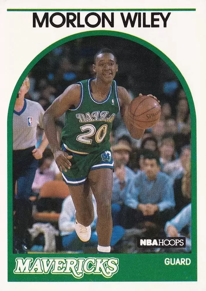 Morlon Wiley Hoops 1989 1990 NBA card 247