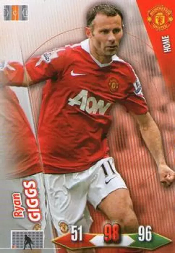 Adrenalyn XL - Manchester United 2011 - Ryan Giggs