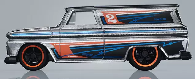 ZAMAC '64 GMC Panel - Hot Wheels Collectors / RLC & NFT Garage model