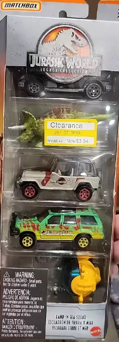 Matchbox - Jurassic World Legacy Collection