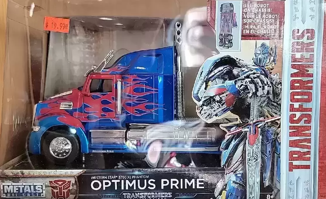 Jada Toys Hollywood Rides - Jada Hollywood Rides Transformers Optimus Prime The Last Knight