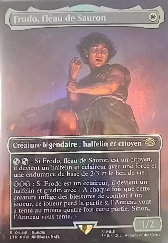 Le Seigneur des Anneaux : Chroniques de la Terre du Milieu - Frodo, Fléau De Sauron Foil