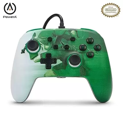 Matériel Nintendo Switch - Manette filaire améliorée PowerA pour Switch - Heroic Link