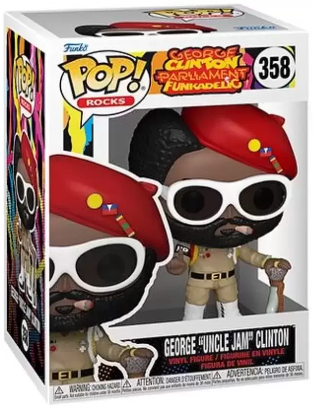 POP! Rocks - Parliament Funkadelic- George Uncle Sam Clinton