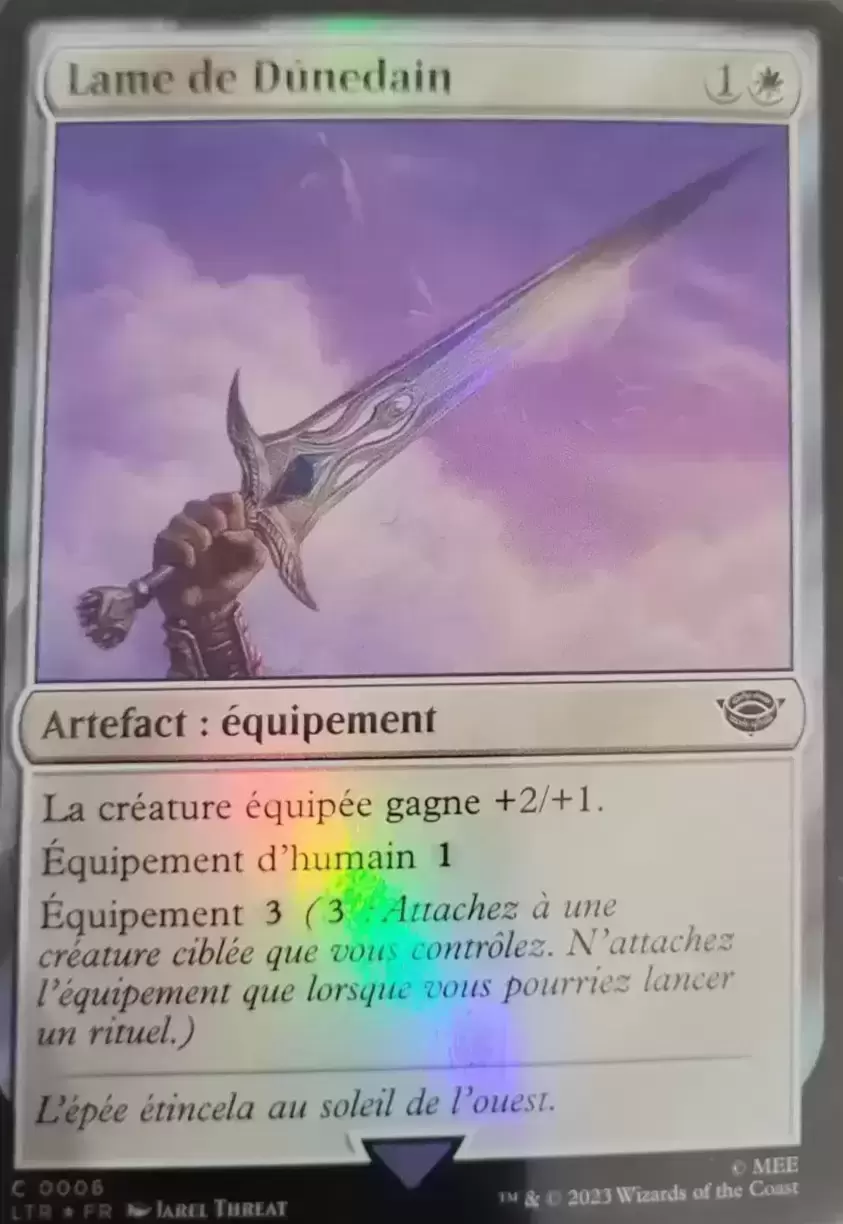 Le Seigneur des Anneaux : Chroniques de la Terre du Milieu - Lame De Dúnedain Foil